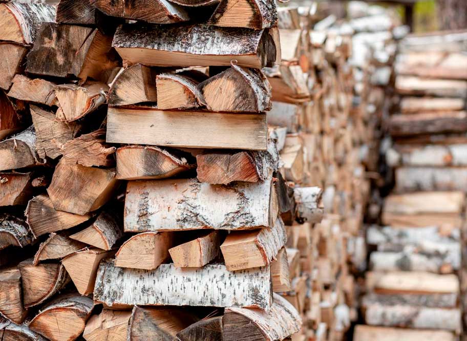 SEASONED WHITE BIRCH Only Oak Firewood